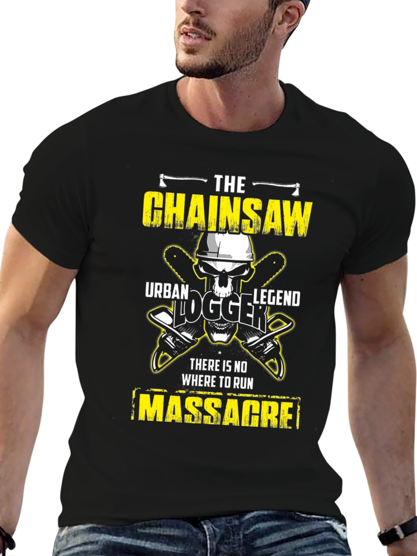 Chainsaw Massacre T-Shirt - Urban Logger Legend Tee