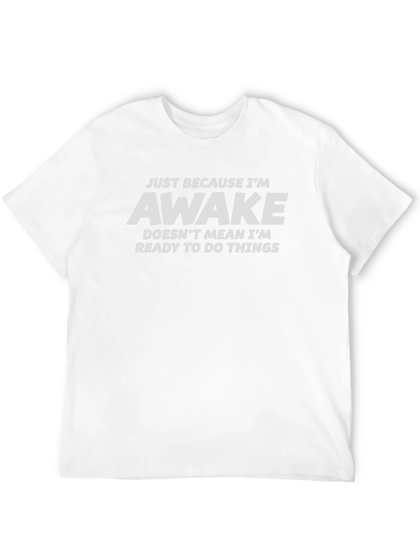 Funny Awake Graphic Tee