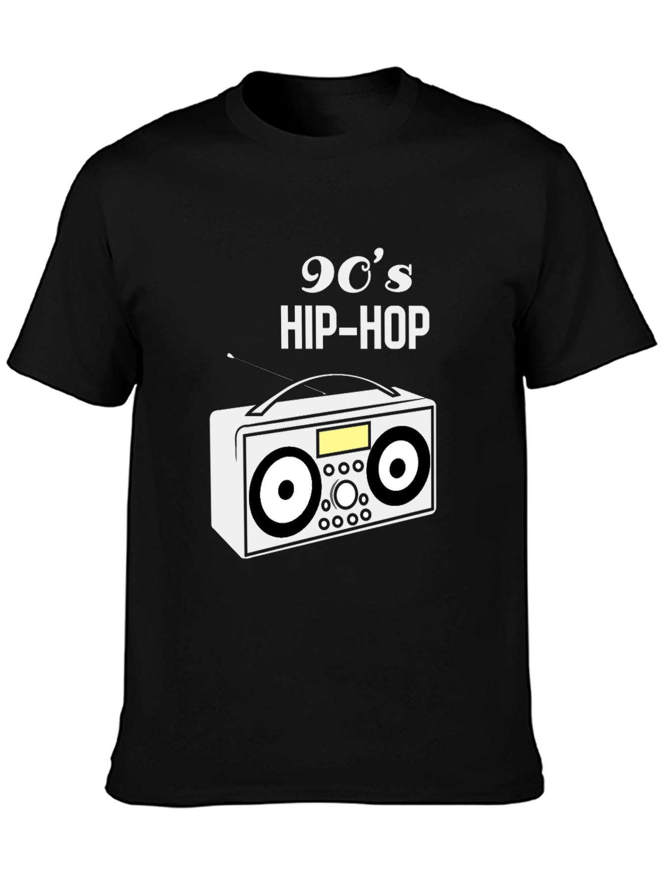 90s Hip-Hop Radio Graphic Tee
