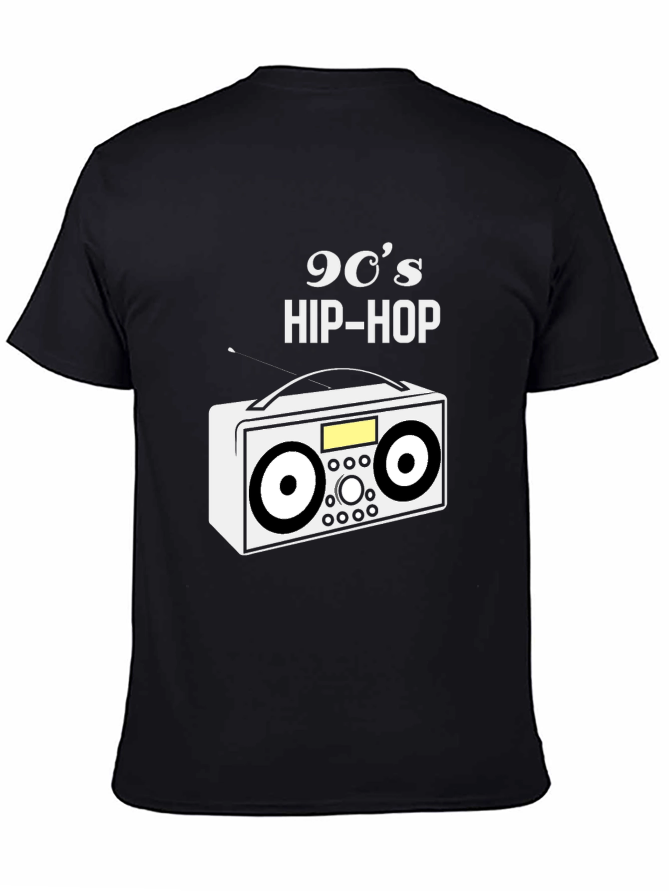 90s Hip-Hop Radio Graphic Tee