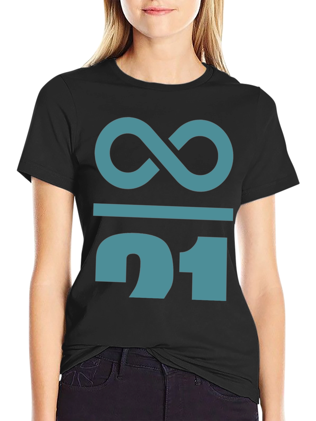 Infinity Over One T-Shirt - Unique Graphic Tee