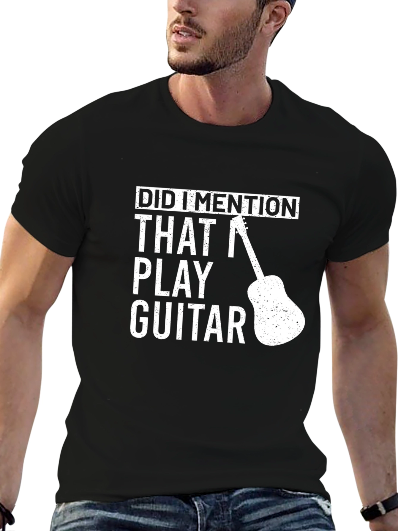 Did I Mention Guitar T-Shirt - Musician Tee