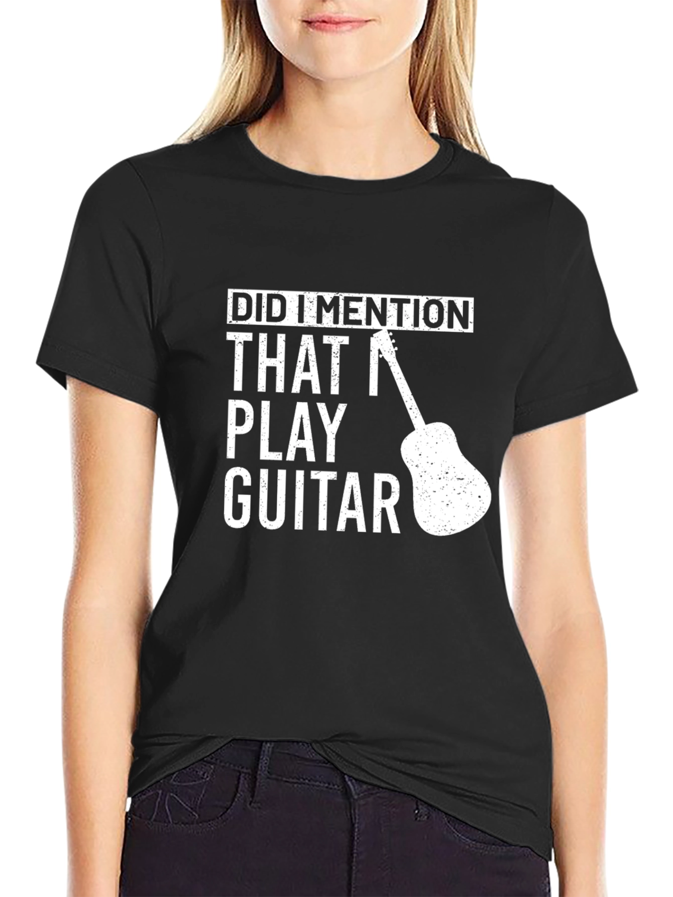 Did I Mention Guitar T-Shirt - Musician Tee