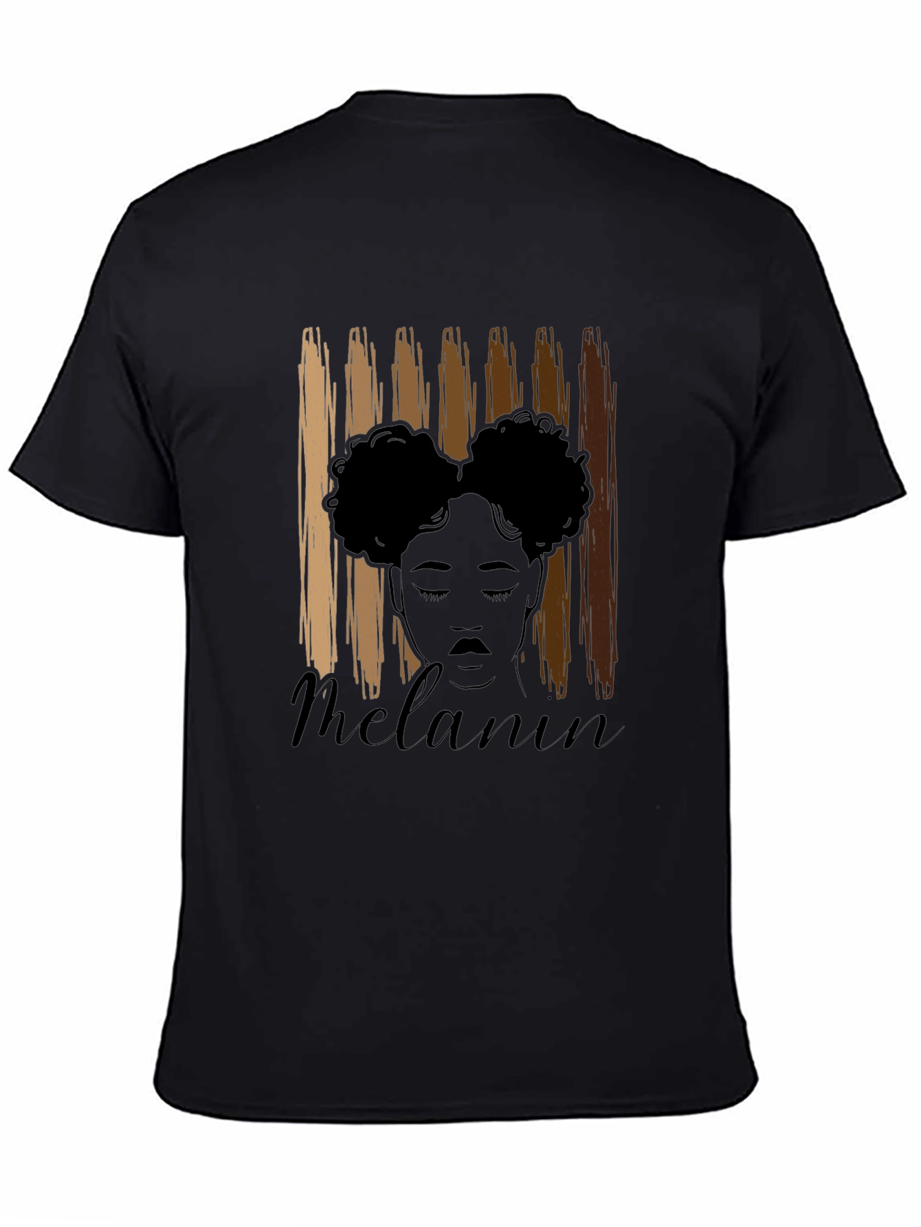 Melanin Magic Graphic Tee - Black Unisex Shirt