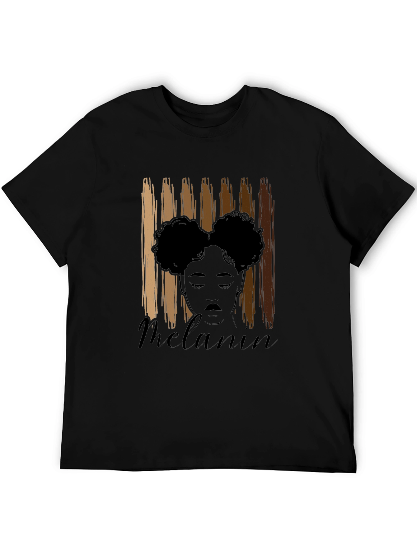 Melanin Magic Graphic Tee - Black Unisex Shirt