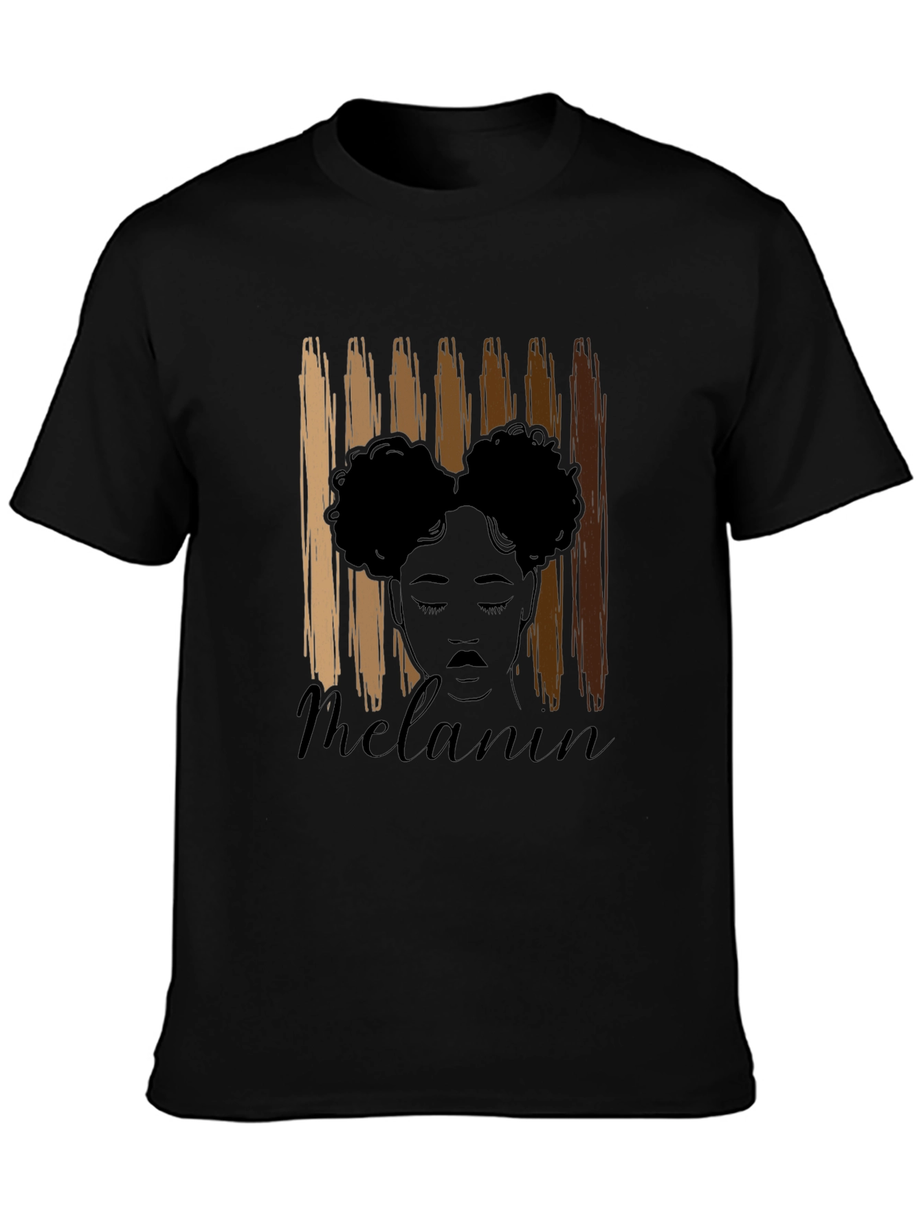 Melanin Magic Graphic Tee - Black Unisex Shirt