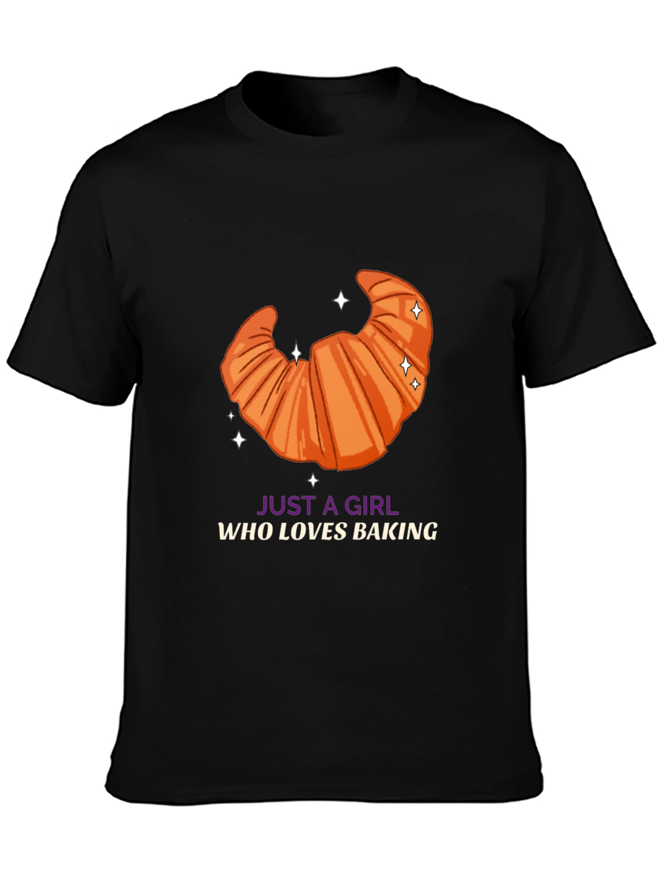 Baking Lover T-Shirt - Croissant Design