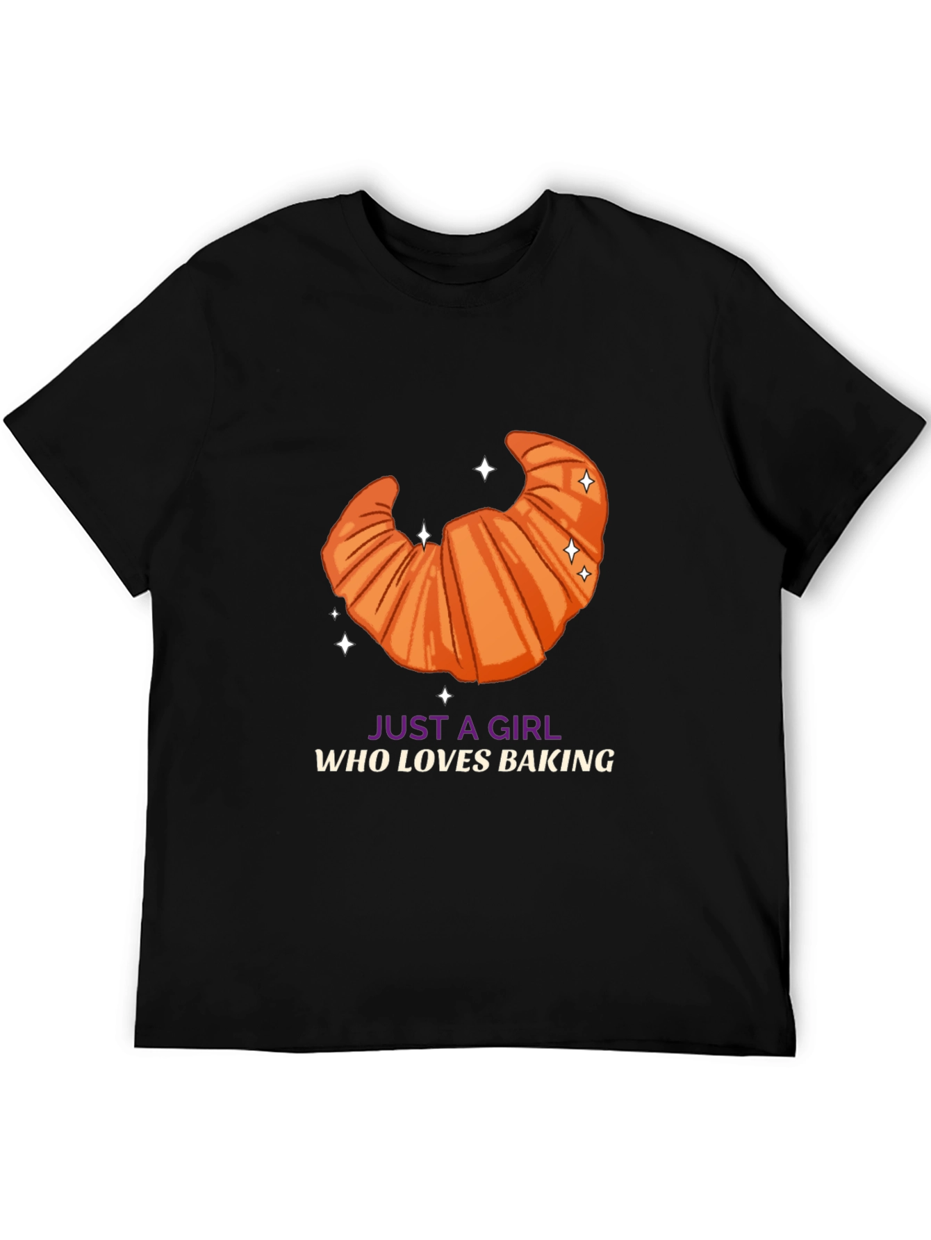 Baking Lover T-Shirt - Croissant Design