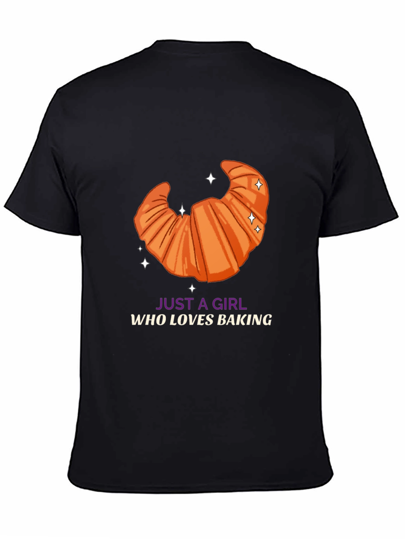 Baking Lover T-Shirt - Croissant Design