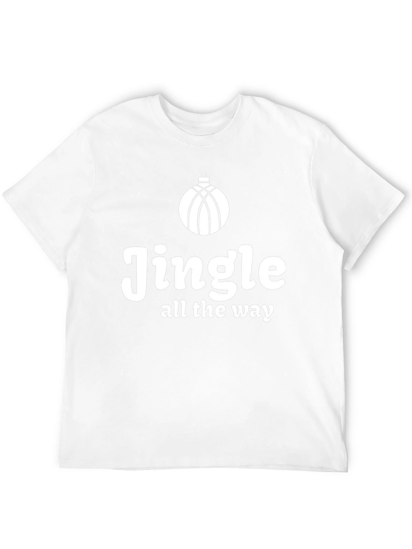 Jingle All The Way Christmas T-Shirt Black