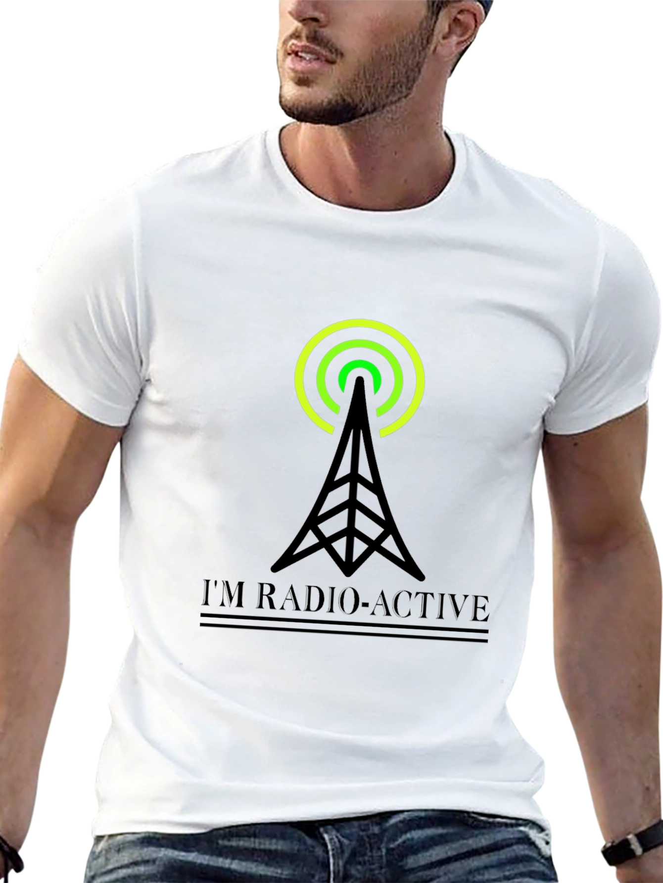Im Radio-Active Black T-Shirt