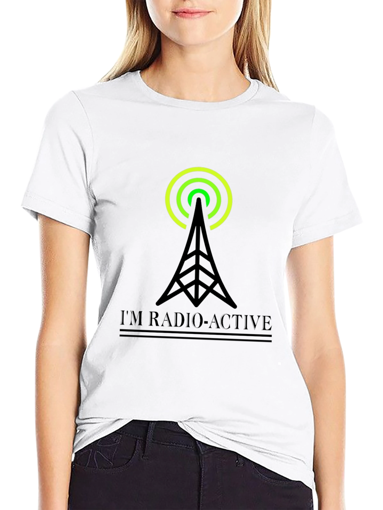 Im Radio-Active Black T-Shirt