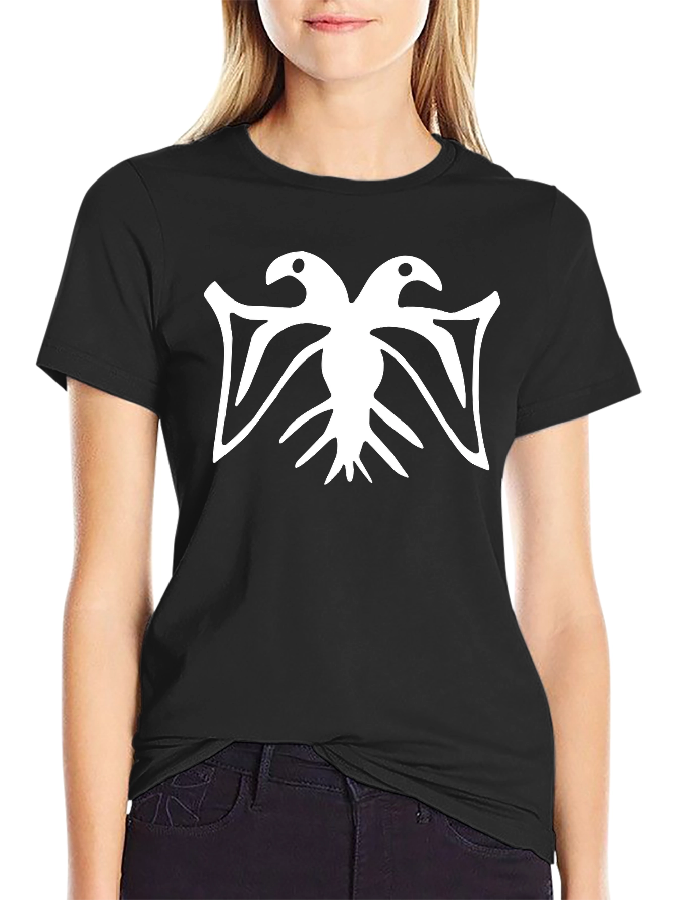 Unique Two-Headed Eagle Graphic Tee