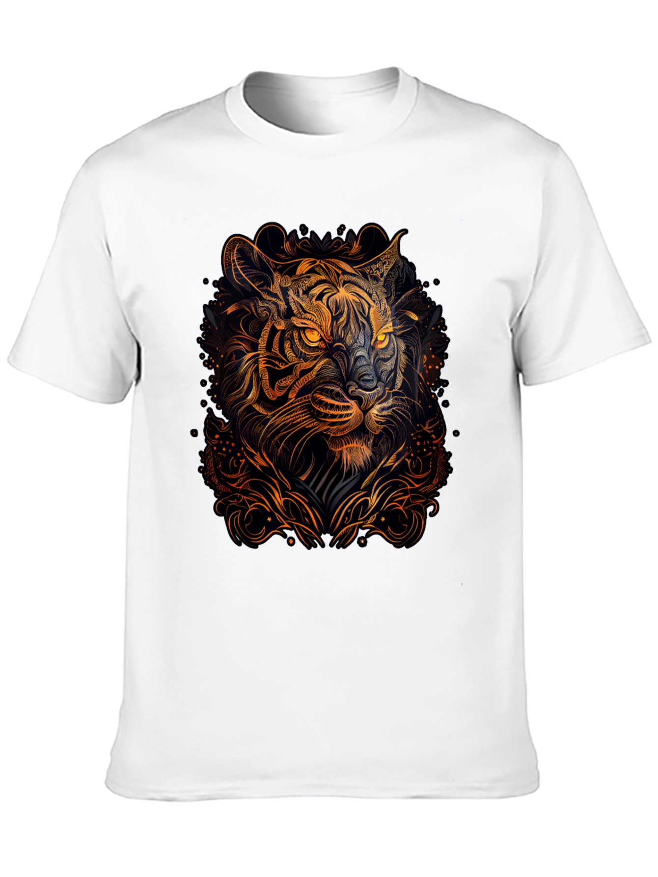 Tiger Graphic Black T-Shirt