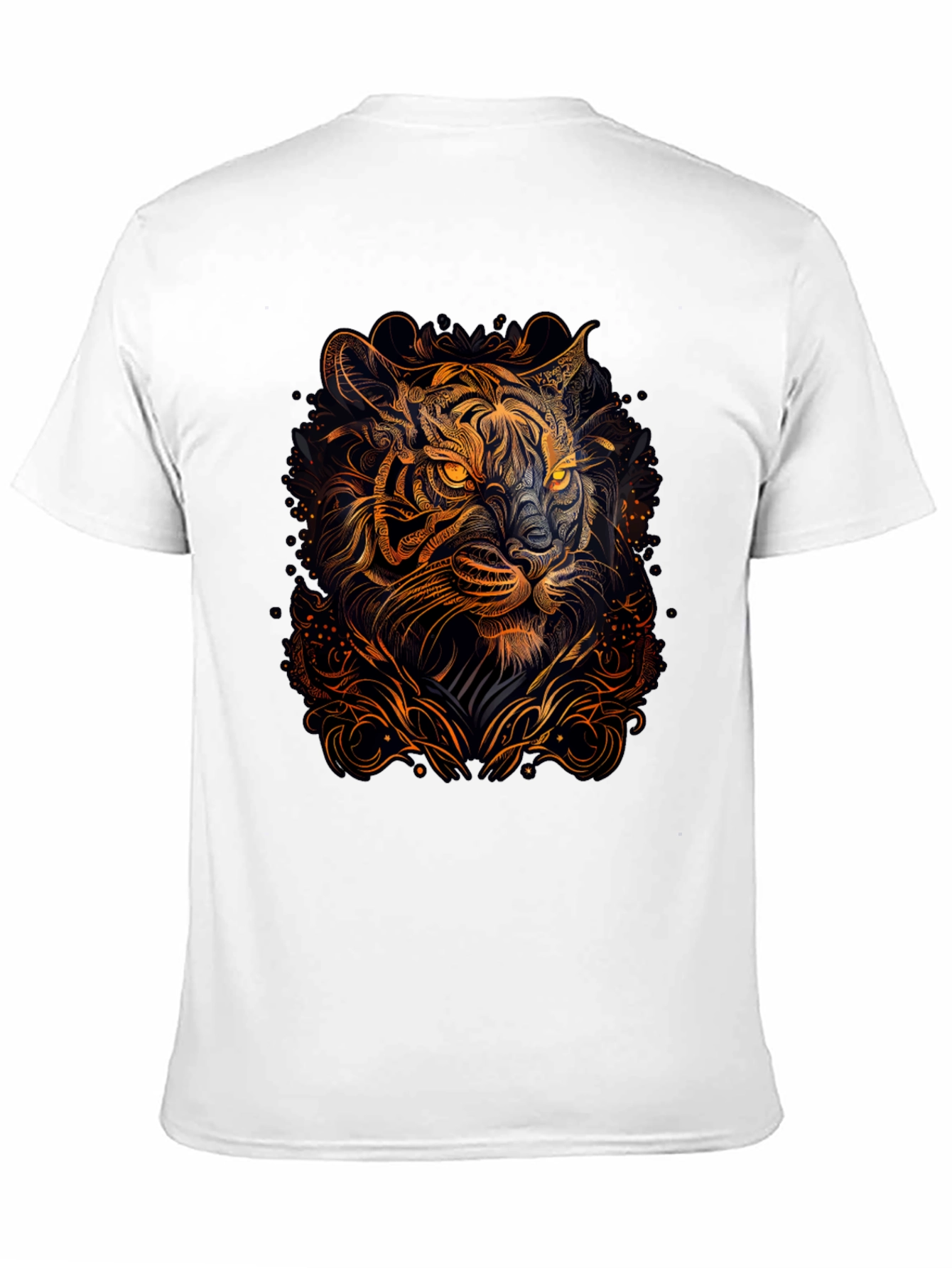 Tiger Graphic Black T-Shirt