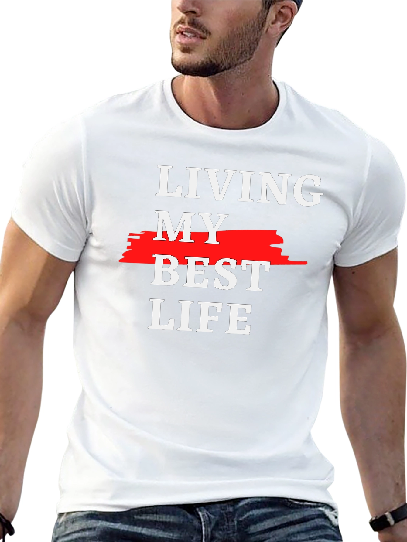 Living My Best Life Graphic Tee