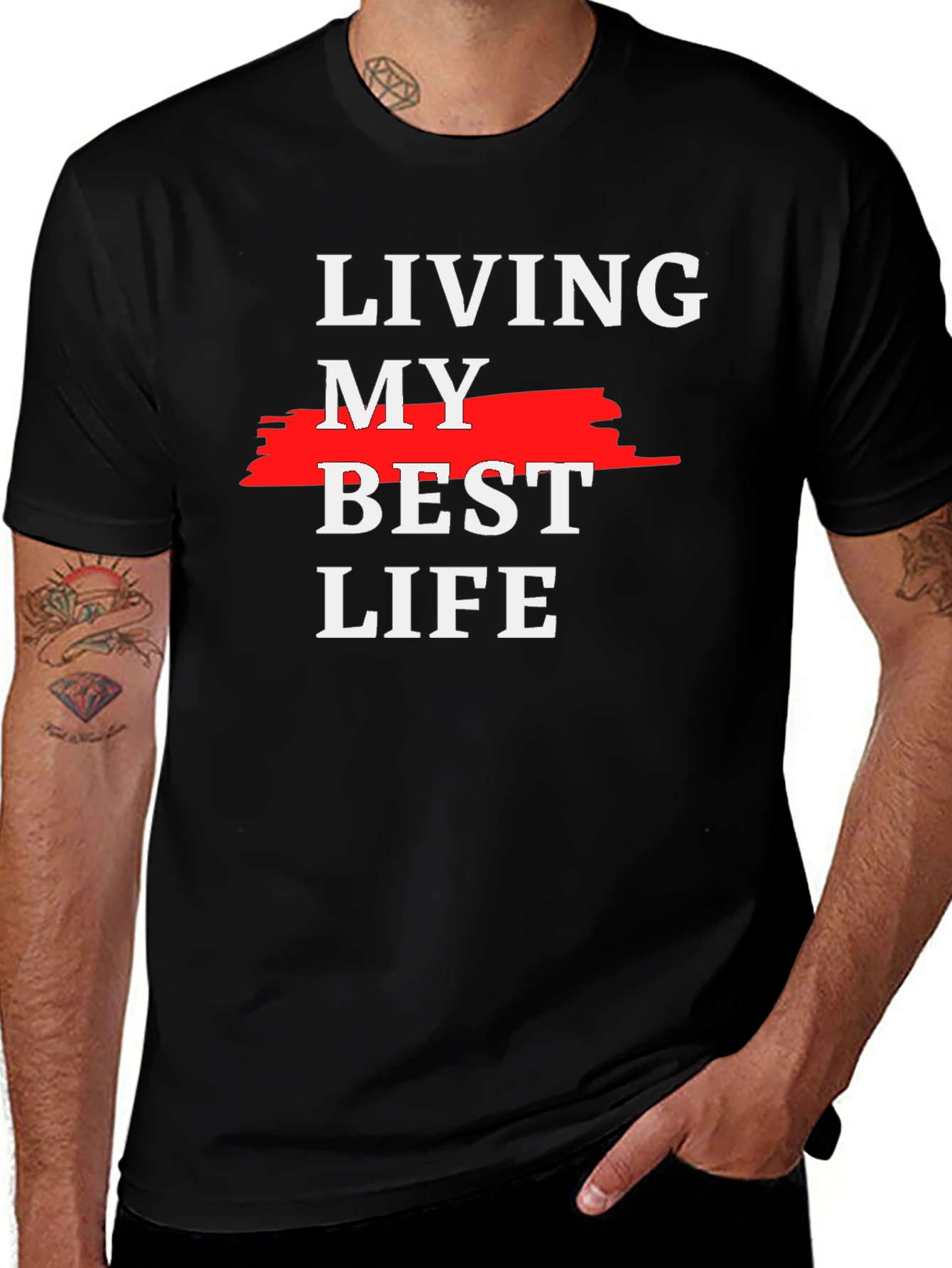 Living My Best Life Graphic Tee