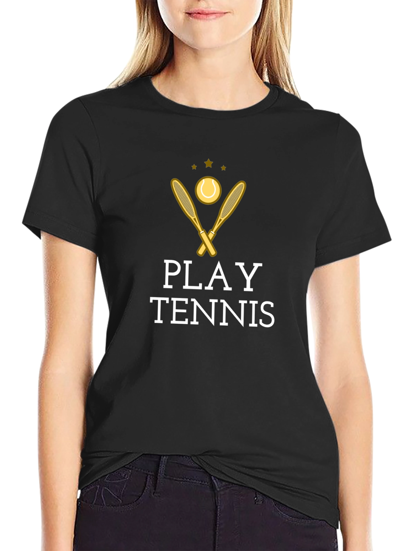 Play Tennis T-Shirt - Fun Sporty Tee
