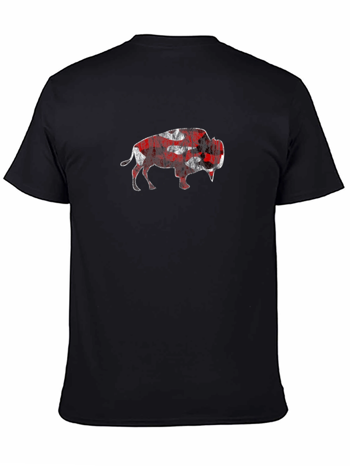 Buffalo Plaid Graphic Tee - Stylish Mens T-Shirt