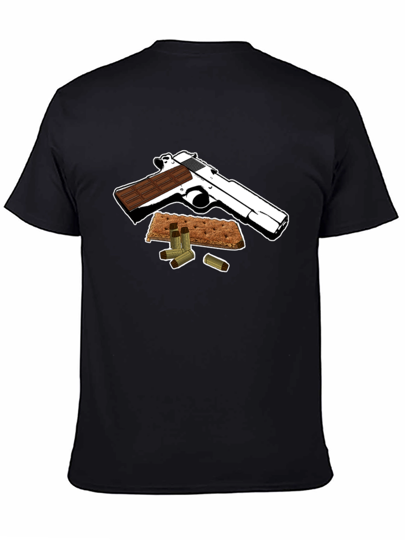 Smores Gun T-Shirt - Funny Dessert Graphic Tee
