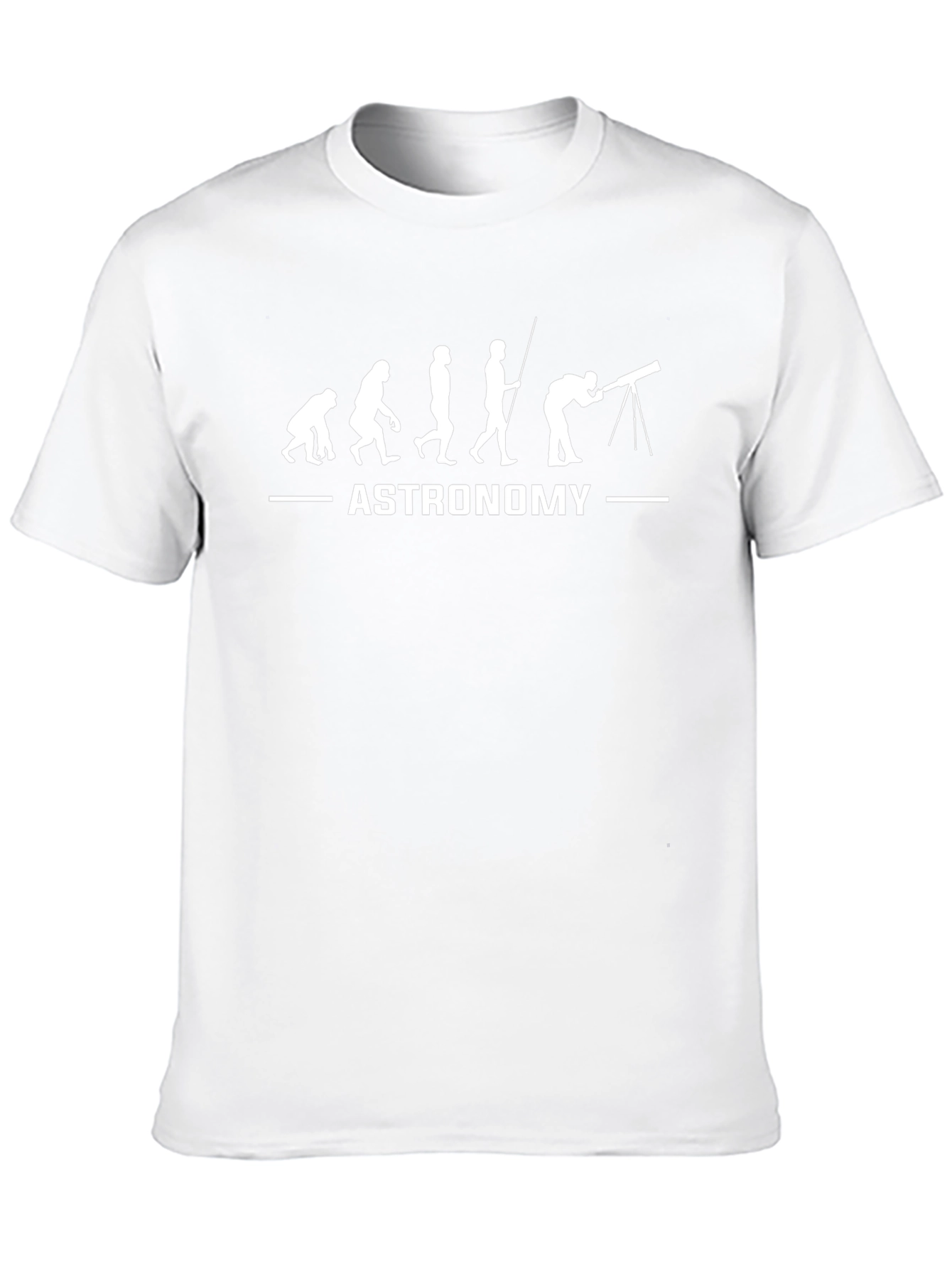 Astronomy Evolution T-Shirt - Humorous Space Design