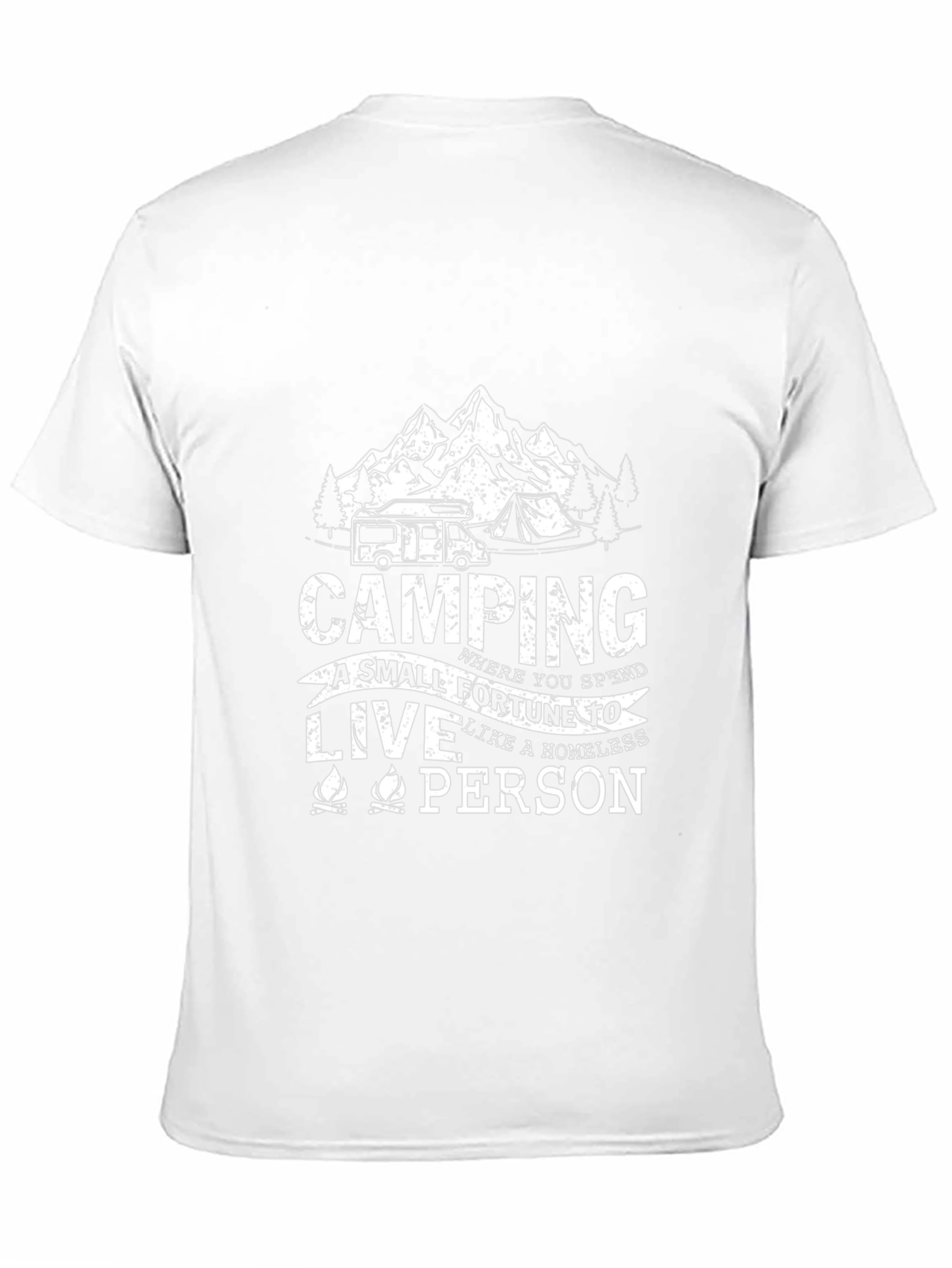 Camping Fortune T-Shirt - Funny Camping Apparel