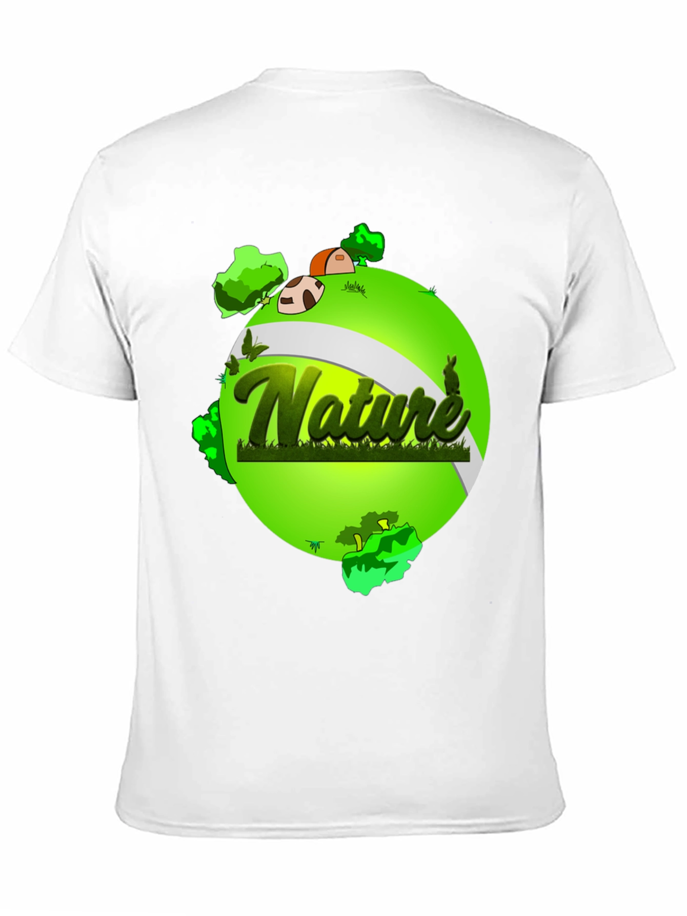 Nature Graphic T-Shirt - Earth Design