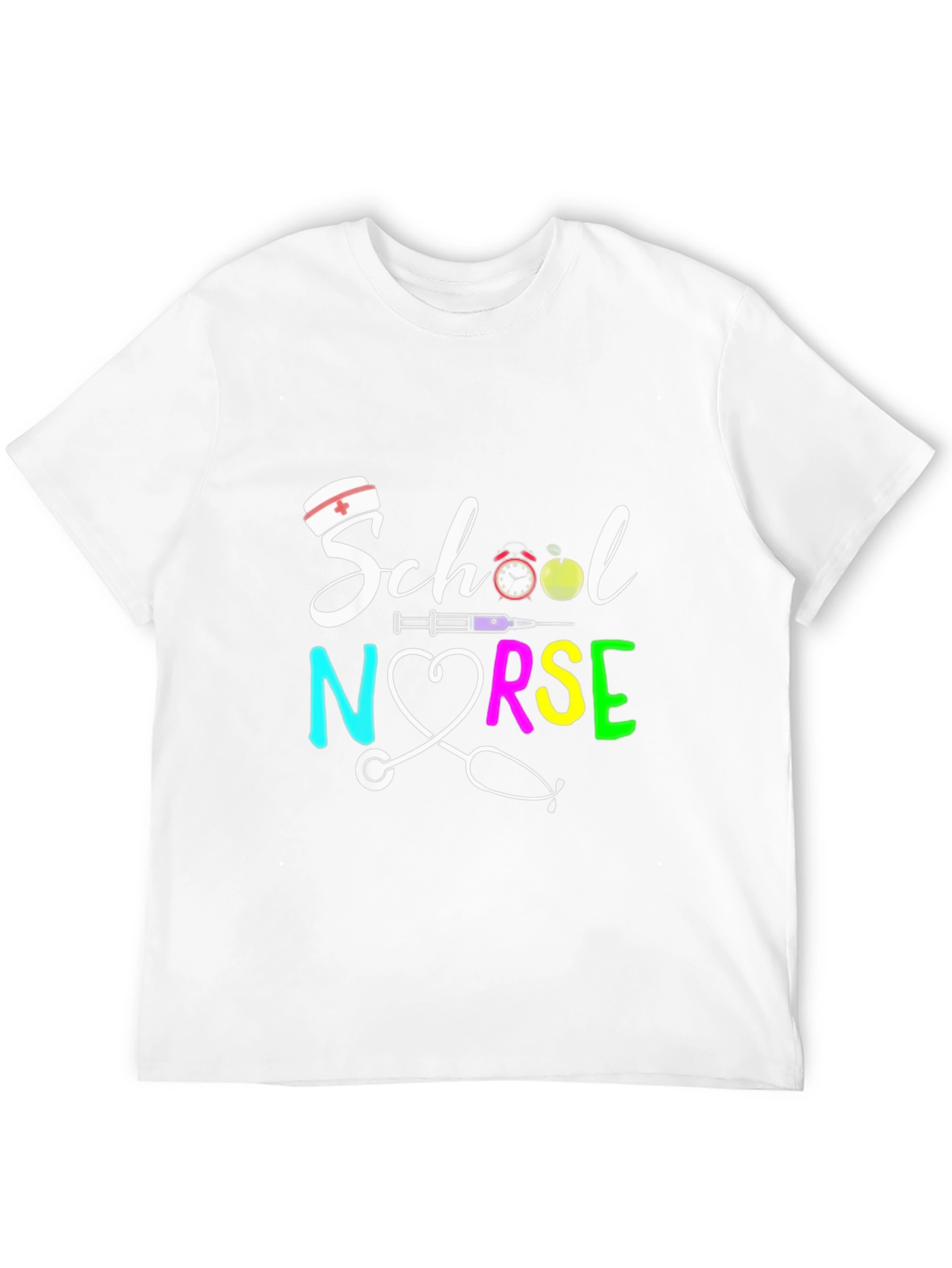 School Nurse Graphic T-Shirt