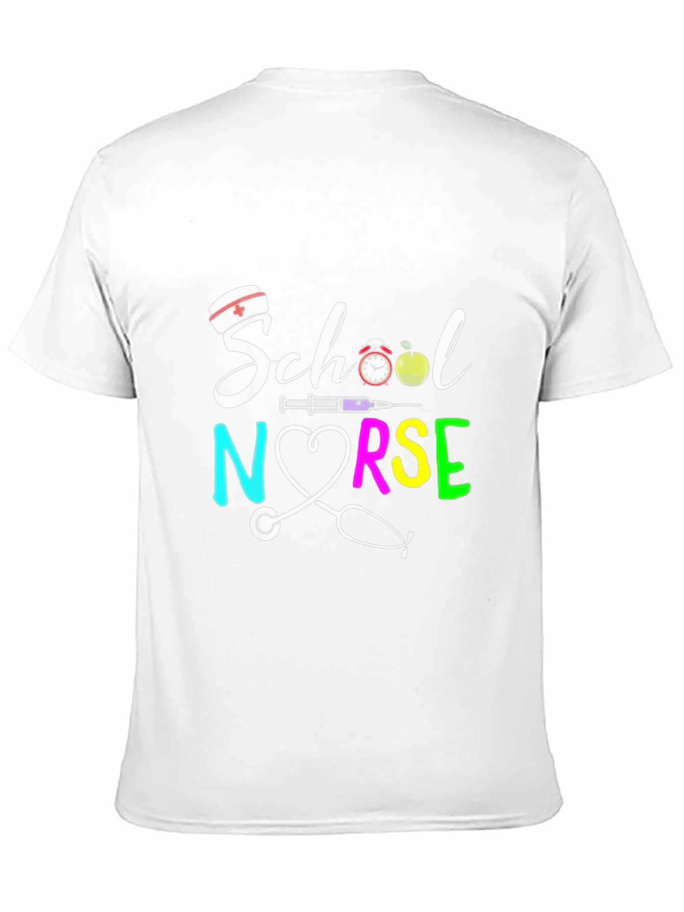 School Nurse Graphic T-Shirt