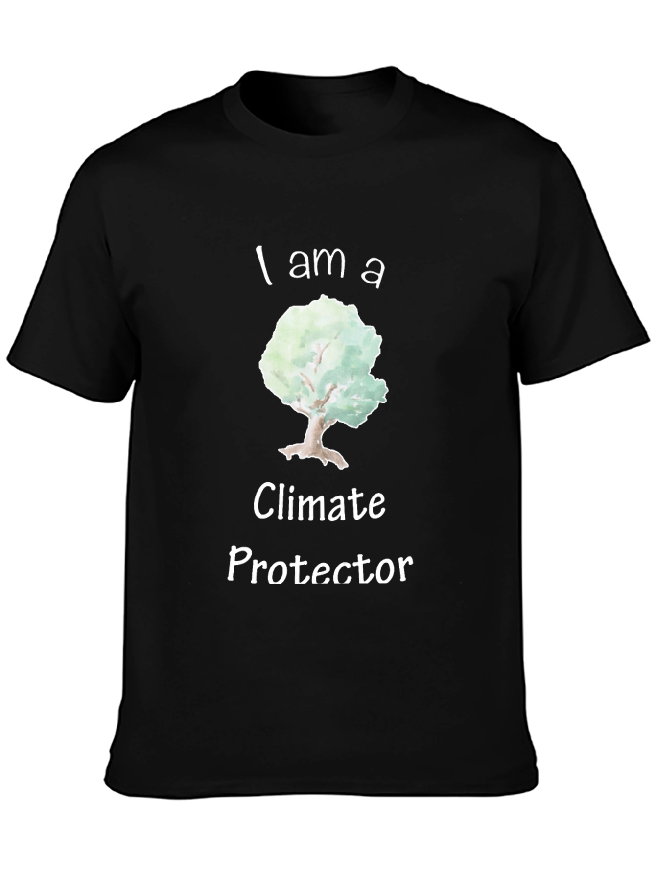 Eco-Friendly I am a Climate Protector Graphic T-Shirt