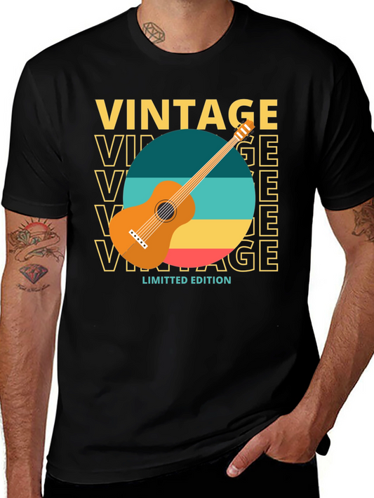 Vintage Guitar Limited Edition Black T-Shirt