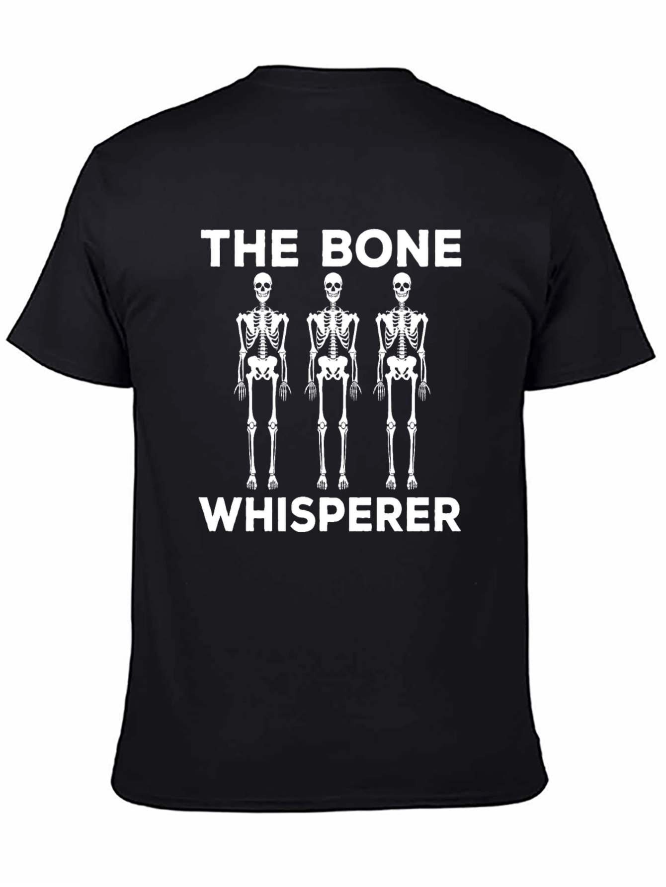 The Bone Whisperer Skeleton Graphic Tee