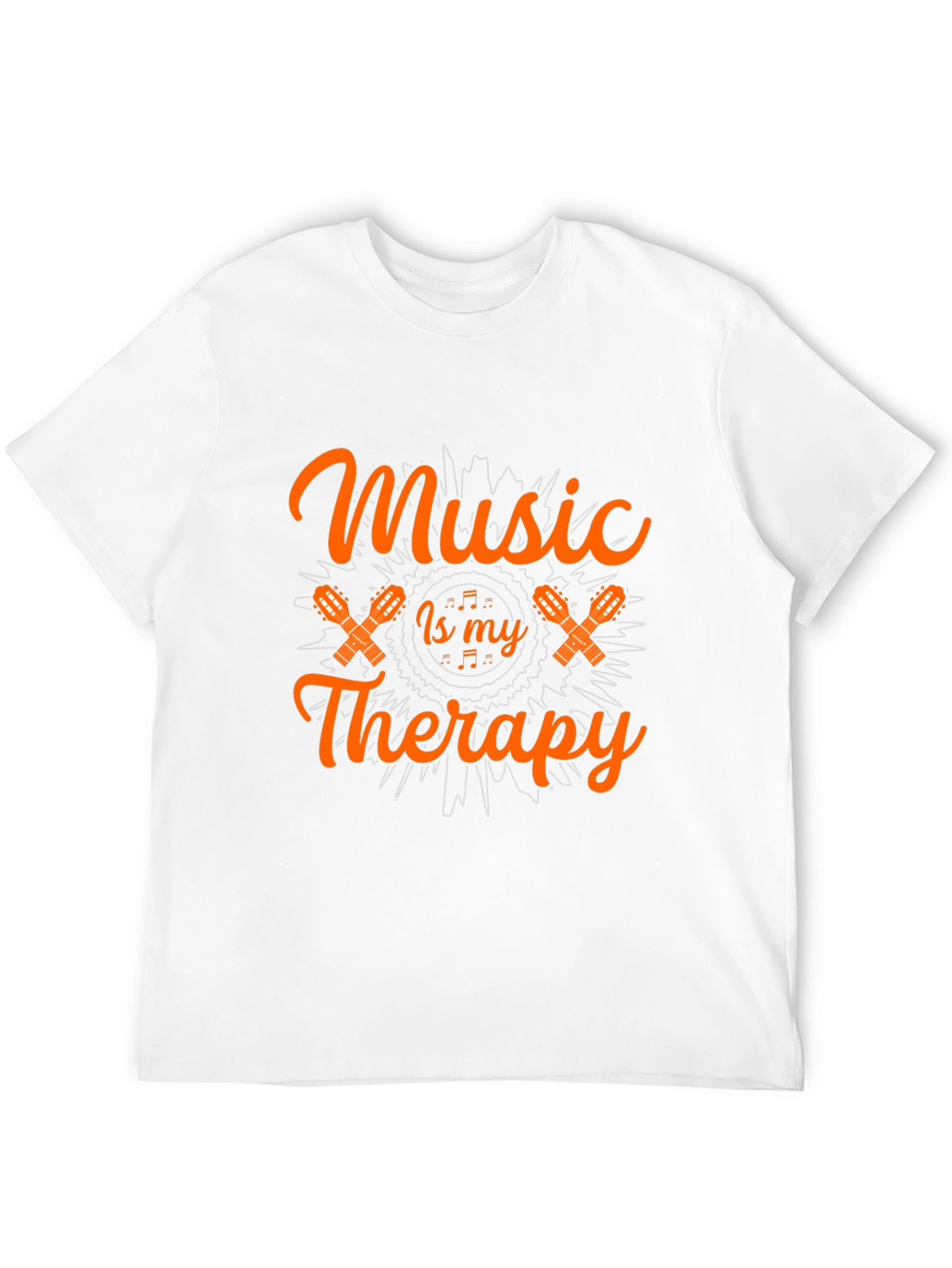 Music is My Therapy Graphic T-Shirt