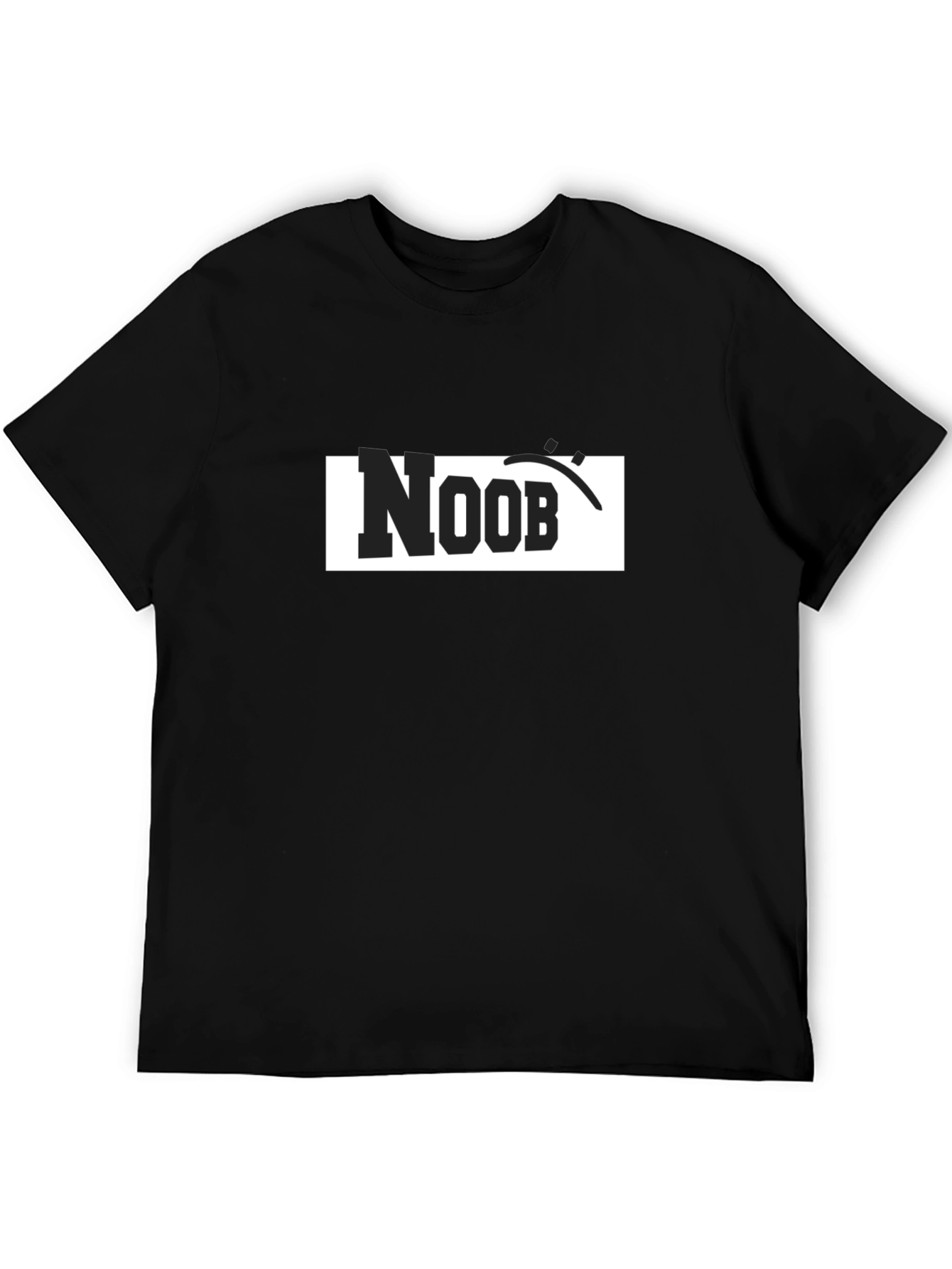 Noob Black T-Shirt - Gaming Humor Apparel