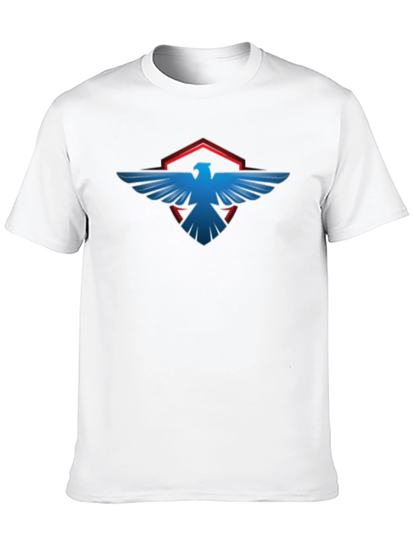 Bold Eagle Graphic Tee - Mens Black T-Shirt
