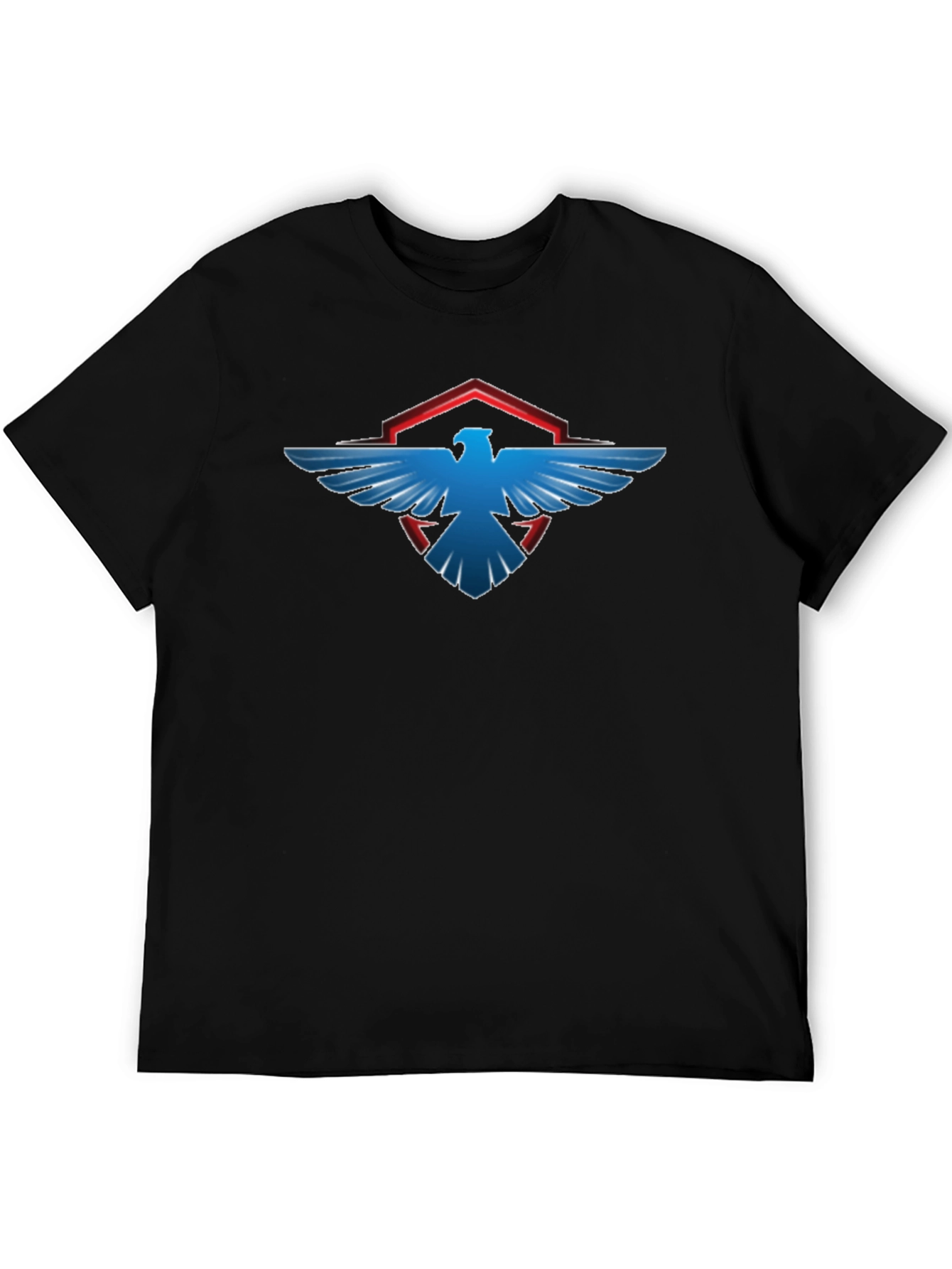 Bold Eagle Graphic Tee - Mens Black T-Shirt