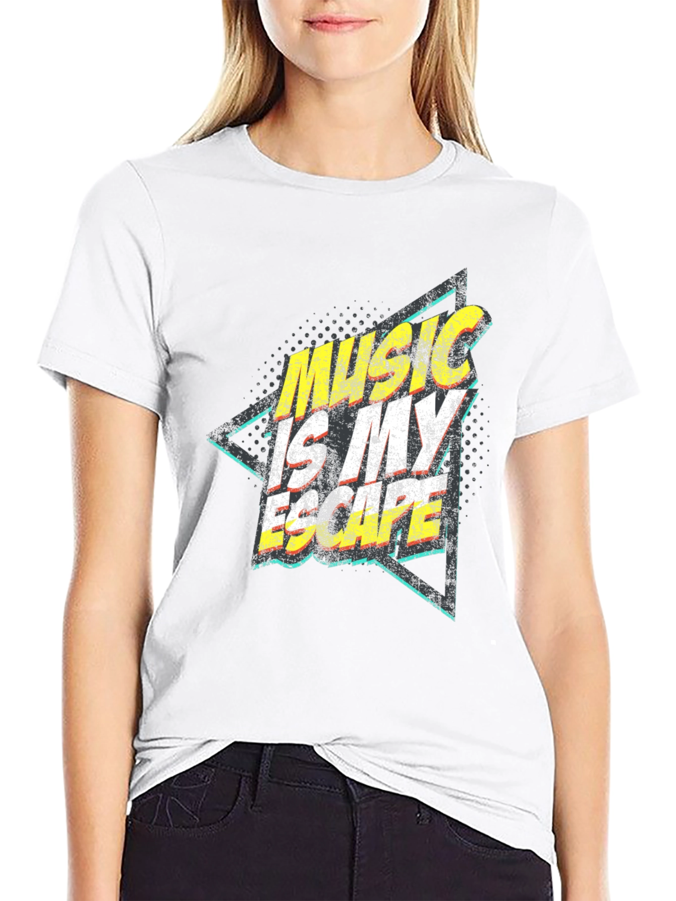 Music is My Escape Graphic Tee