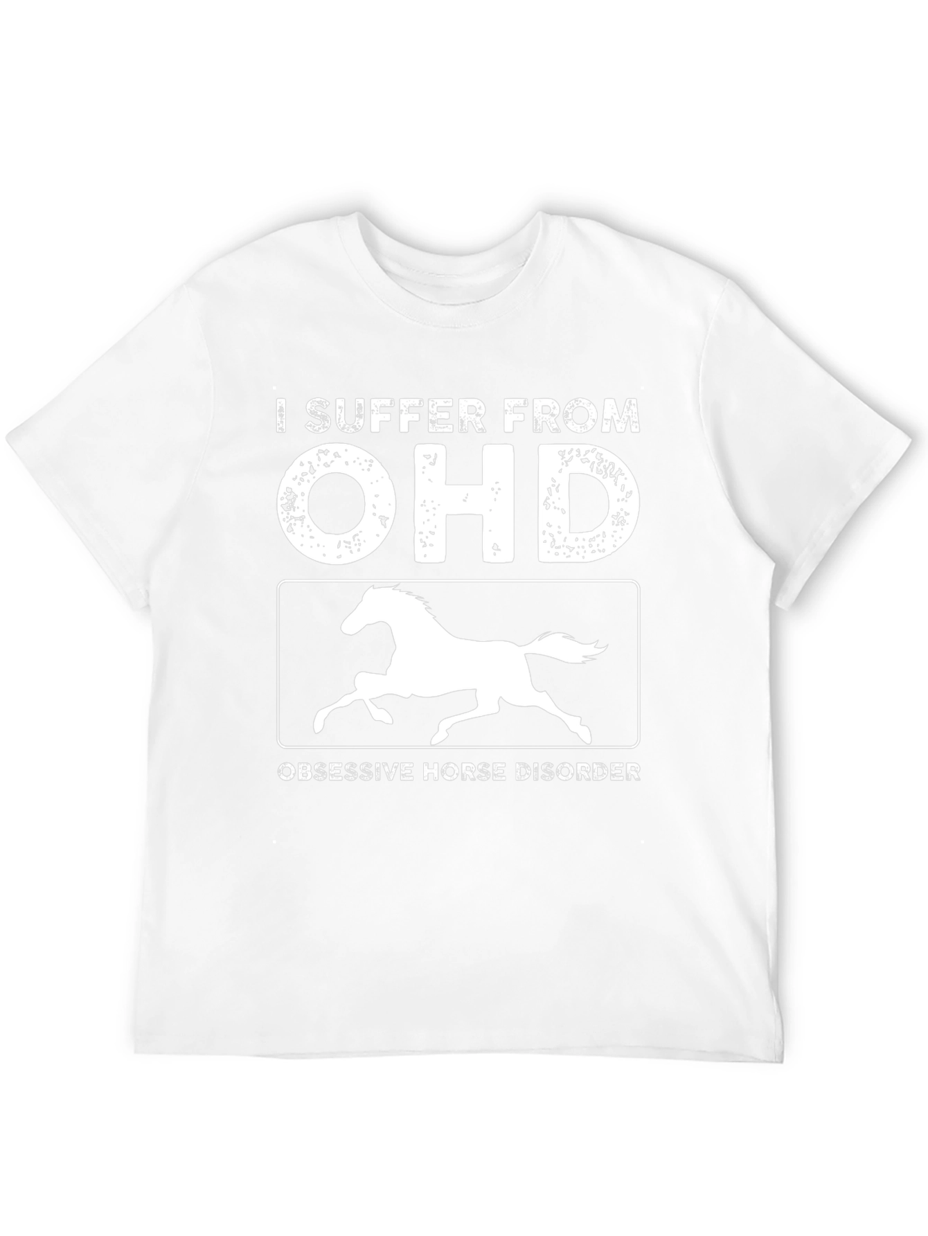 Obsessive Horse Disorder Novelty T-Shirt