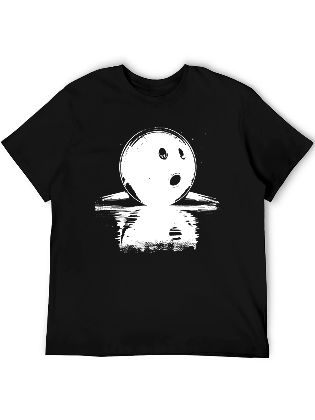 Bowling Ball Graphic Tee - Strike a Style!