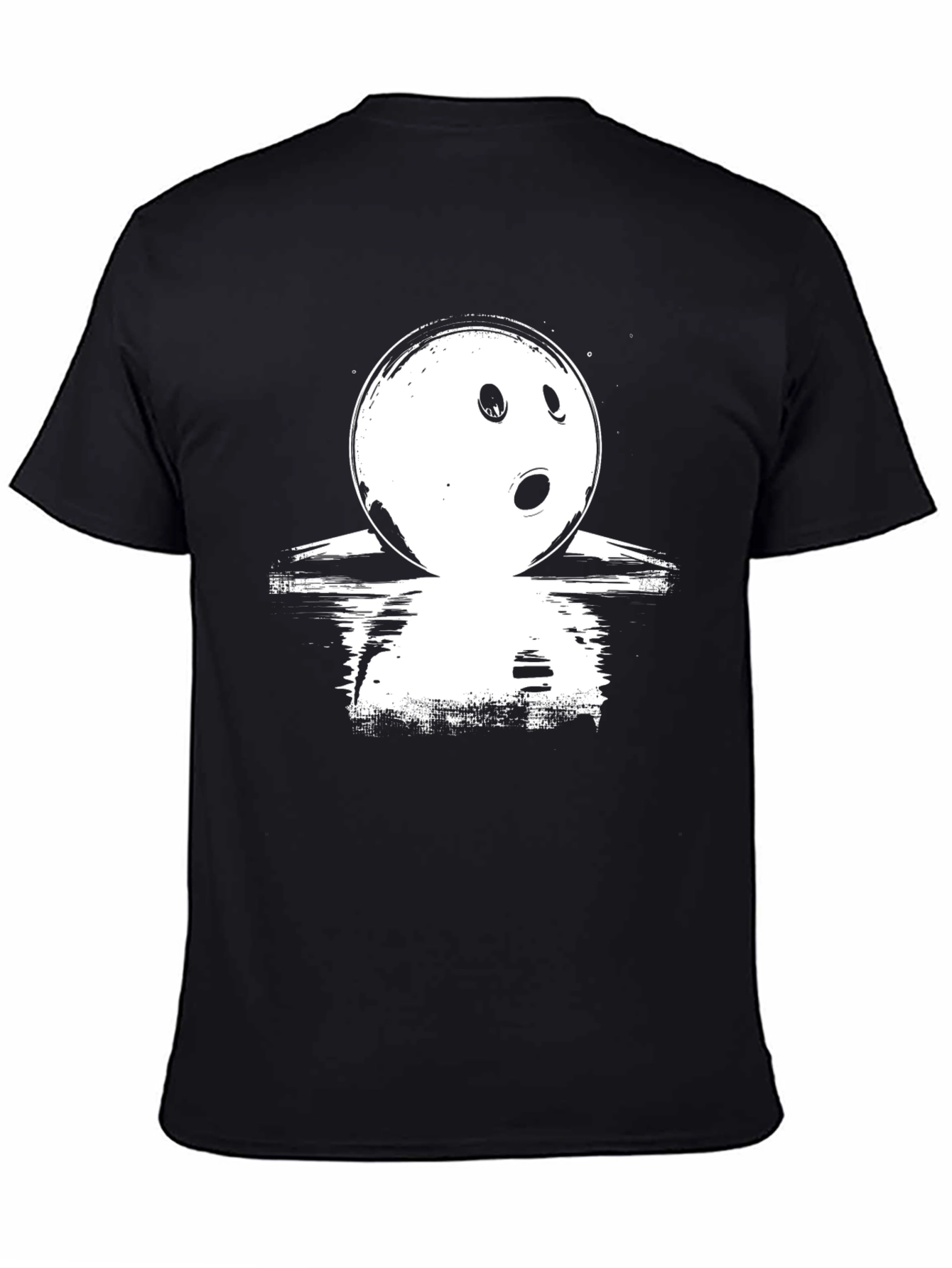 Bowling Ball Graphic Tee - Strike a Style!