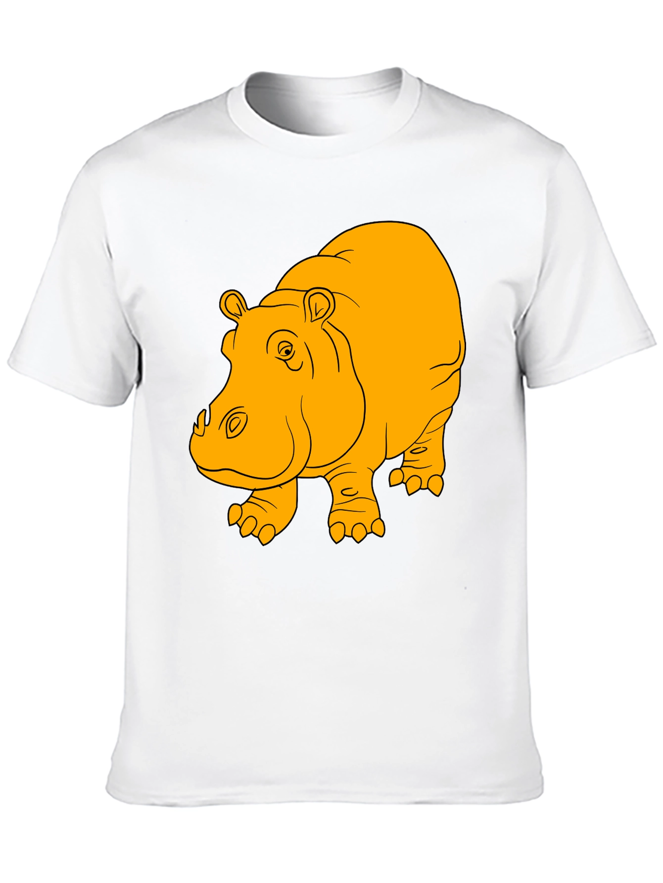 Hippo Graphic T-Shirt - Black
