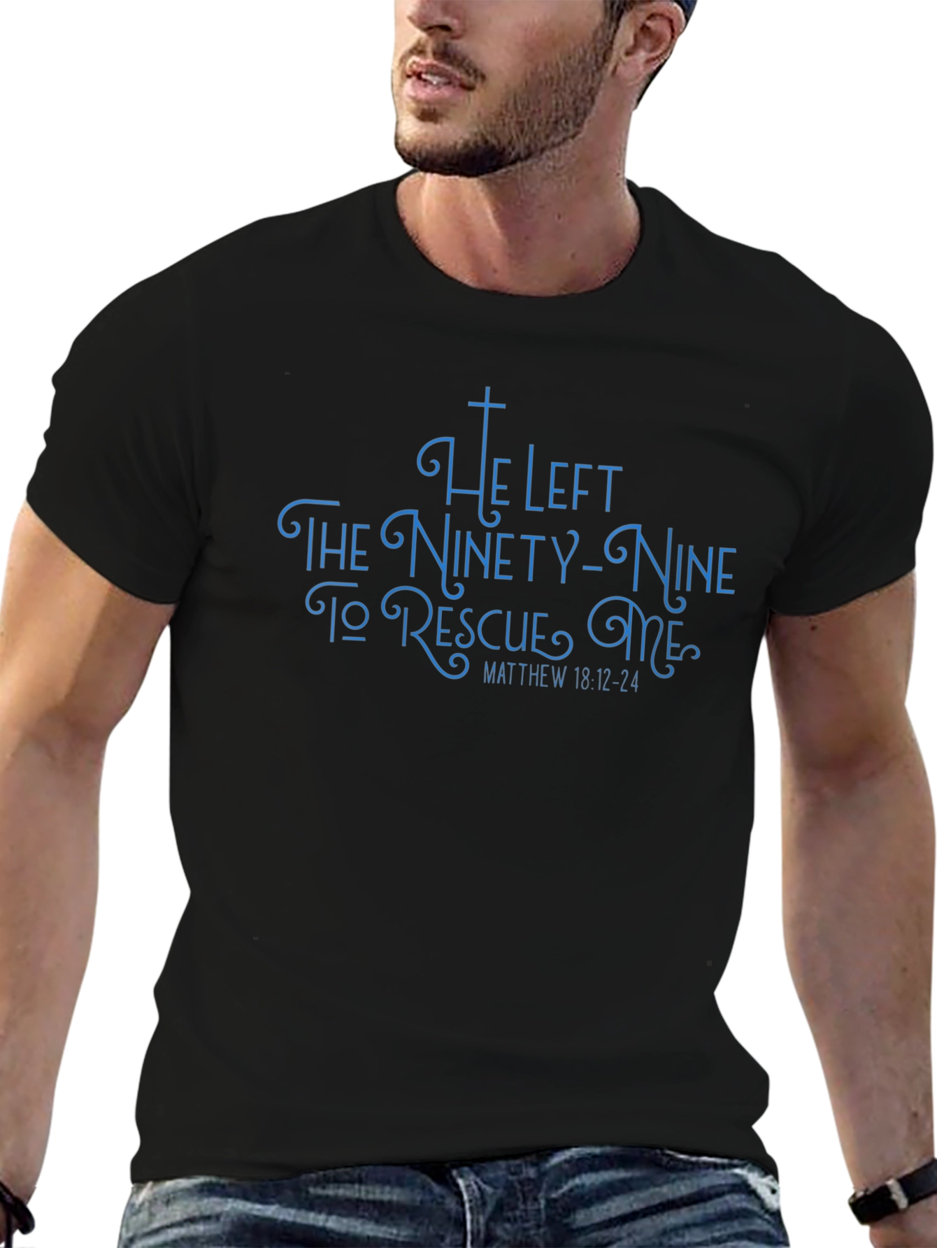 He Left the Ninety-Nine Graphic Tee
