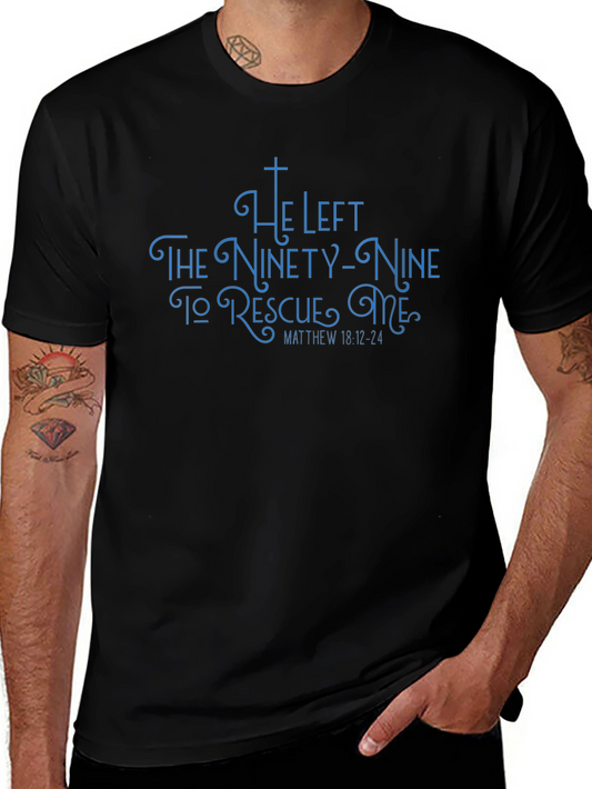 He Left the Ninety-Nine Graphic Tee