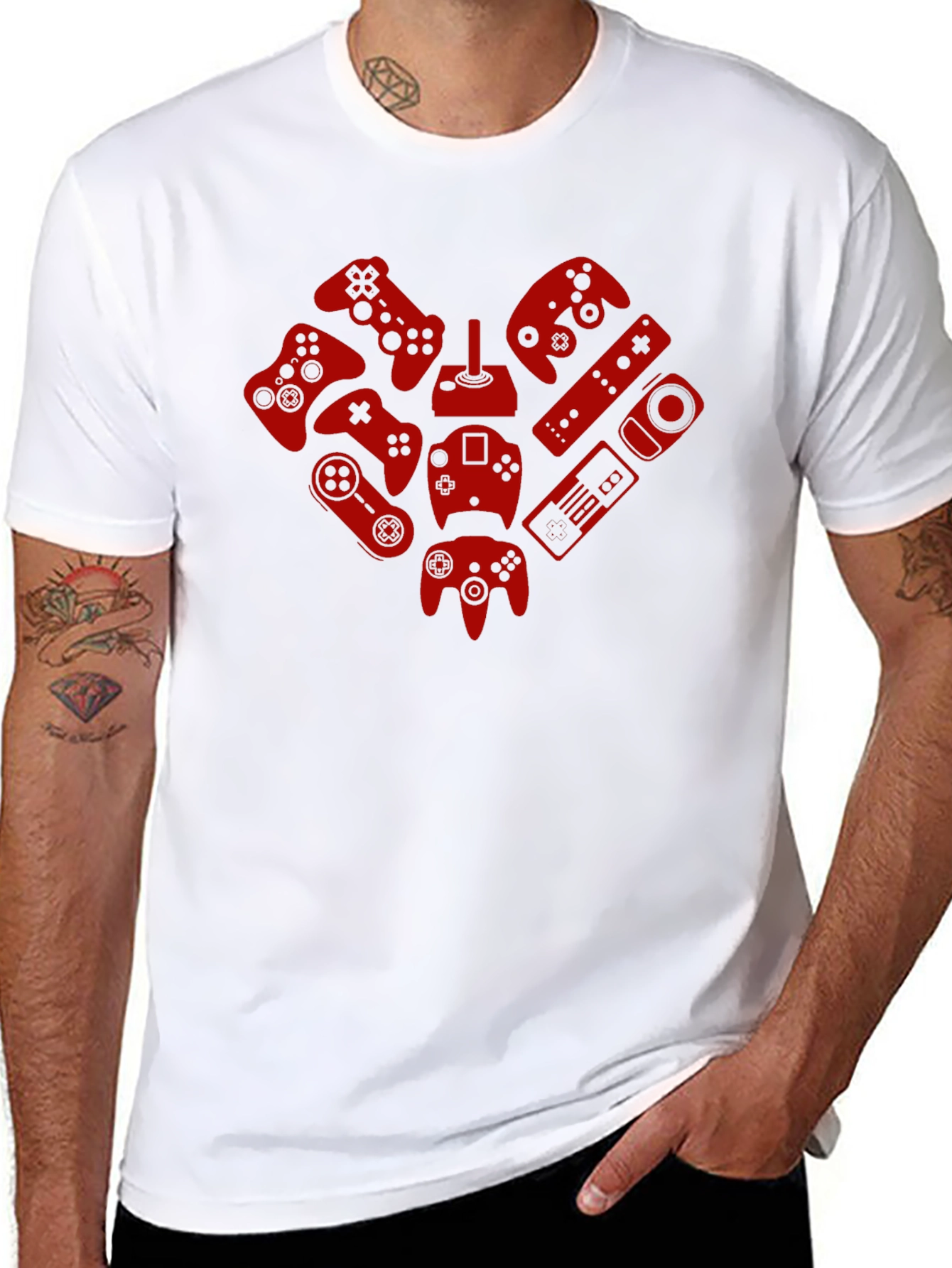 Gamer Heart T-Shirt - Controller Love!