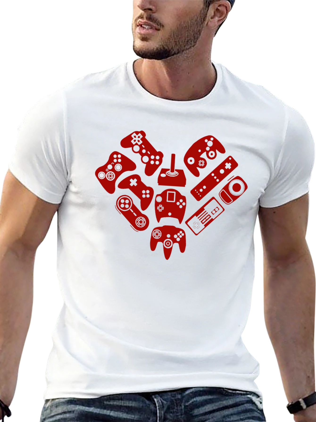 Gamer Heart T-Shirt - Controller Love!