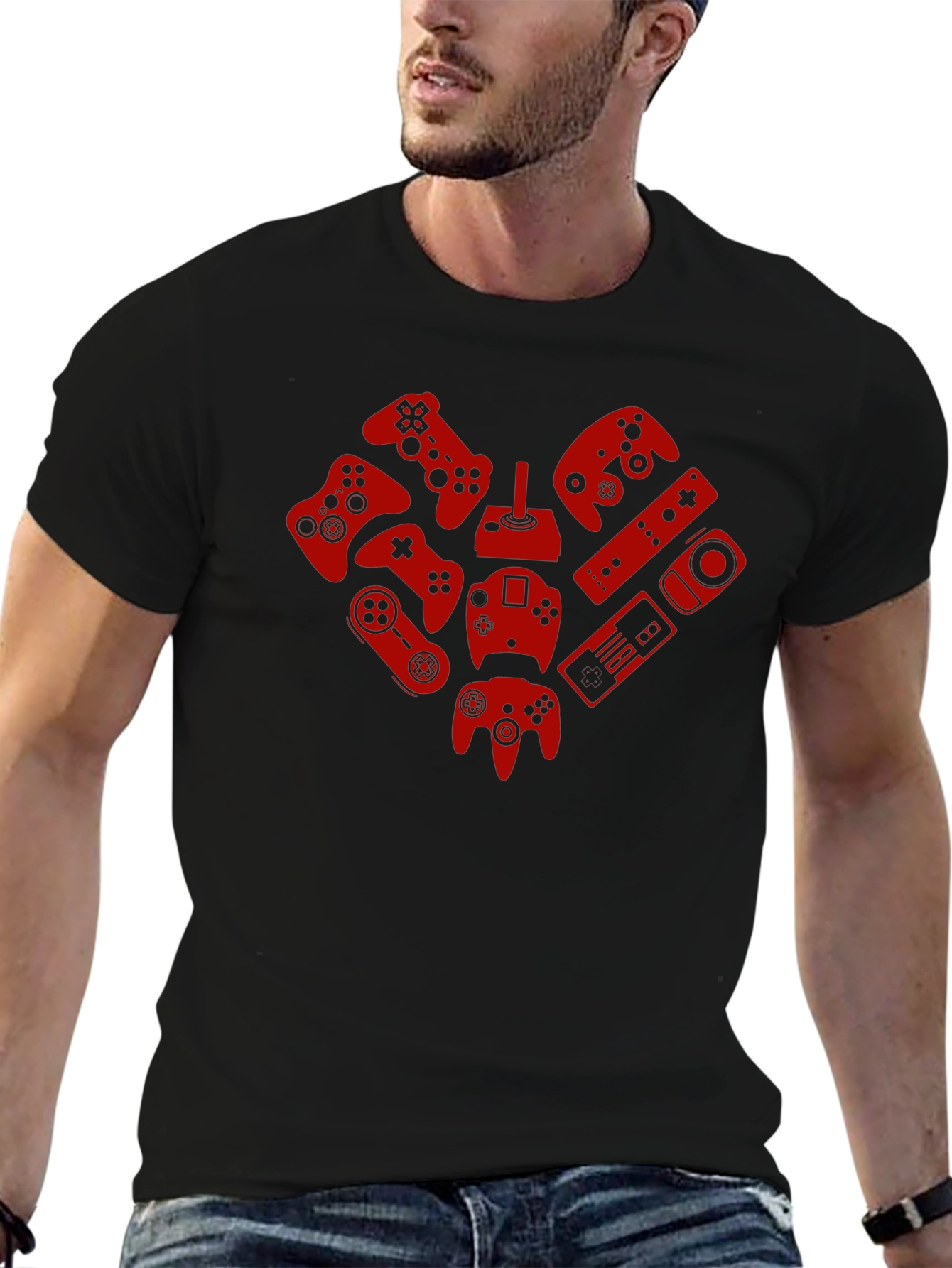 Gamer Heart T-Shirt - Controller Love!