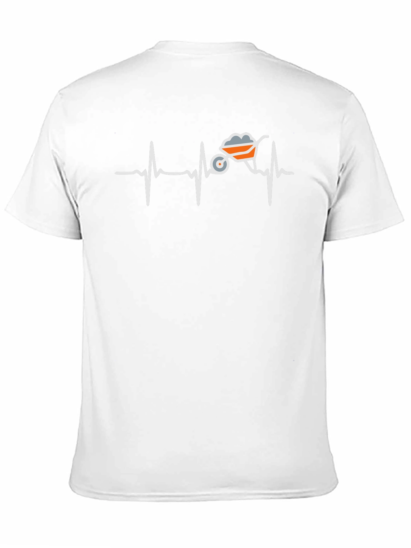 Gardeners Heartbeat T-Shirt - Wheelbarrow Design