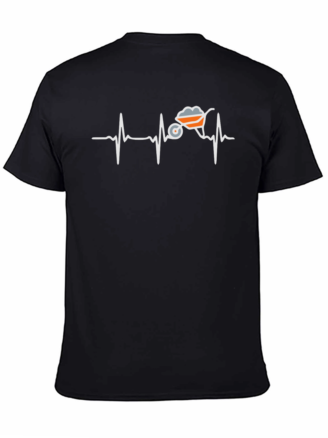 Gardeners Heartbeat T-Shirt - Wheelbarrow Design