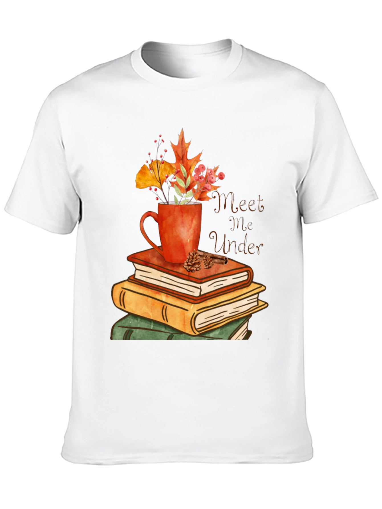 Autumn Book Lover T-Shirt