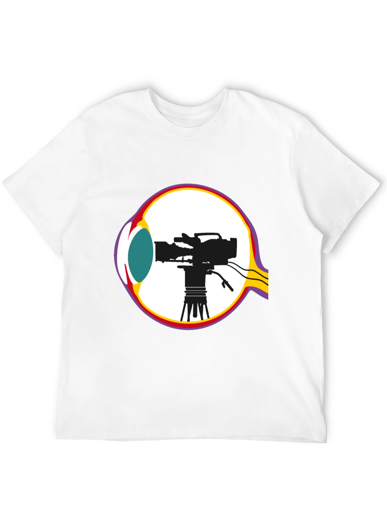 Eye Camera Black T-Shirt